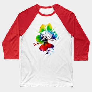 Tie Dye Kai Paw Baseball T-Shirt